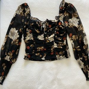 ASTR the Label Ruched Top